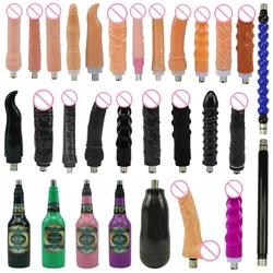 ROUGH BEAST 34 Types Traditional Sex Machine A2 Attachment 3XLR Attachment Dildos Suction Cup Sex Love Machine for Women and Man