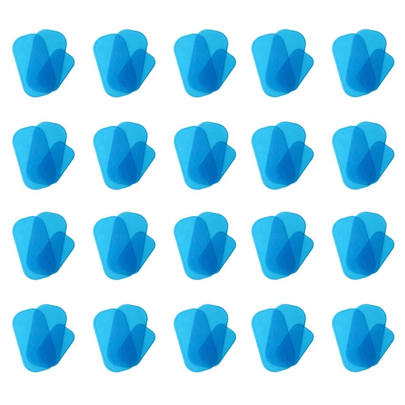 

60 шт., гелевые подушечки для тренировок бедер, замена гелевых подушечек из АБС-пластика для EMS, тренажер для ягодиц, сменный гелевый лист из АБС-пластика