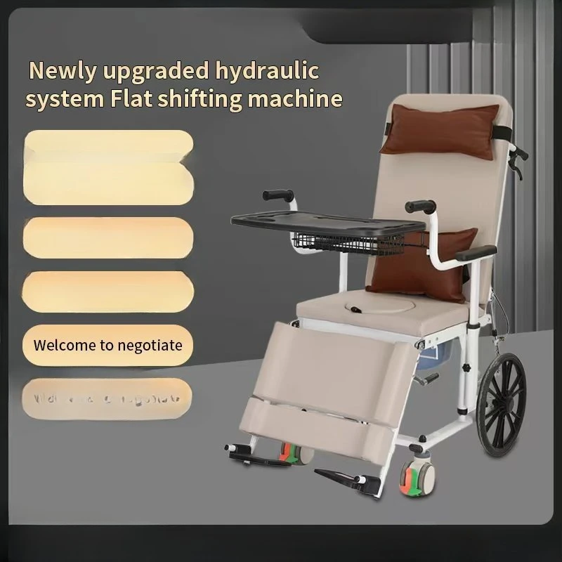 

fully and half lying down, the reclining chair hydraulic lift car is paralyzed, and the sliding cloth is sent without picking up