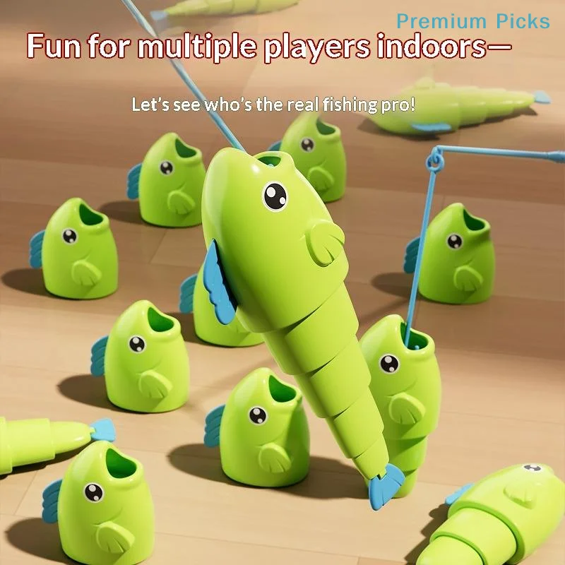 portableFishing Battle Board Game Stretchable Fish Body Competitive Play Fun Kids Toy Ideal Christmas Gift for Boys Girls 3+