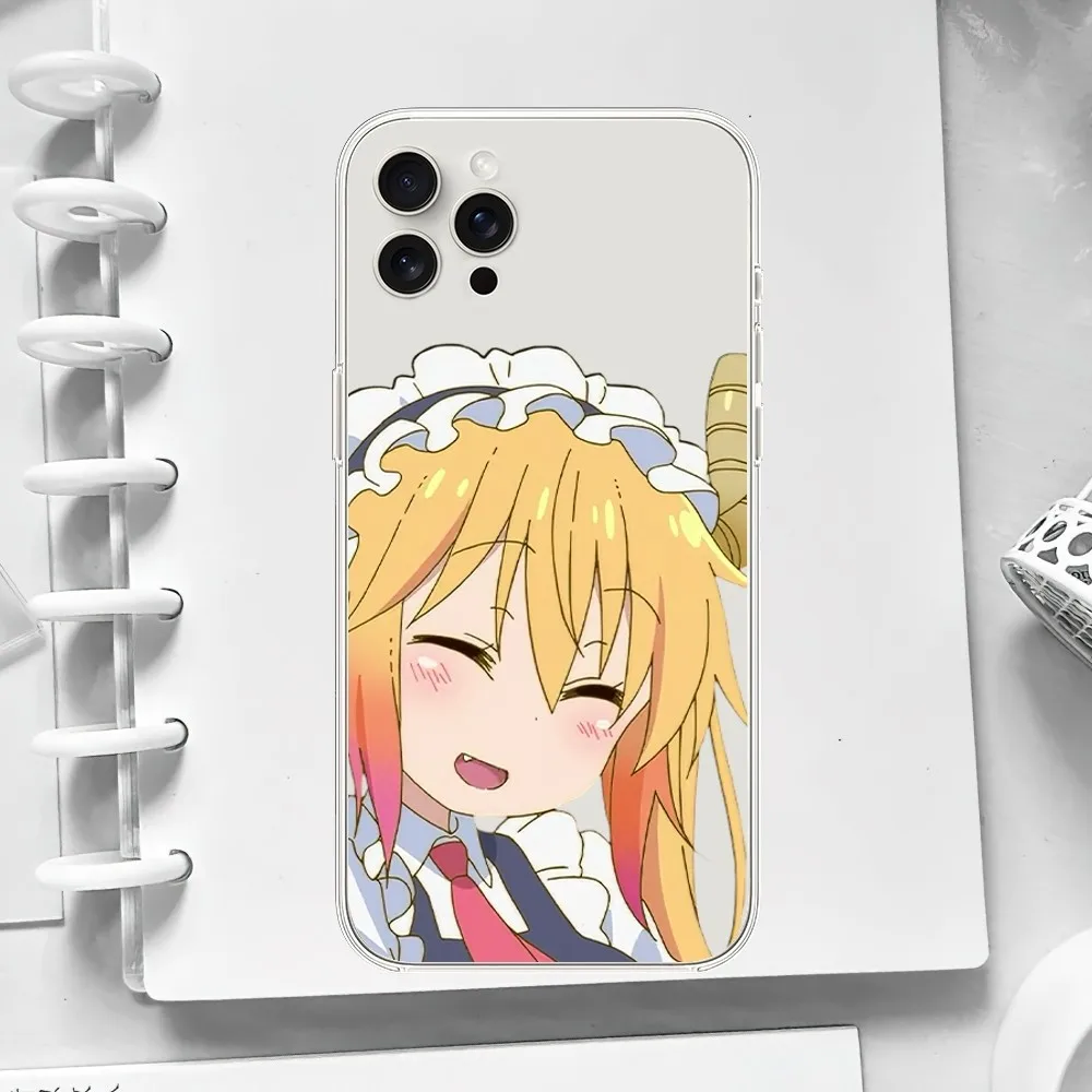 Bilibili Miss Kobayashis Dragon Maid Phone Case For Samsung A71 Galaxy S21 S22 S20 A50 S23 Ultra Plus Transparent Shell