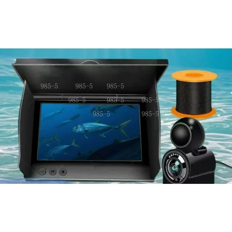 Underwater Visual Fishing Camera 5 Inch 4K HD Day Night Dual Use