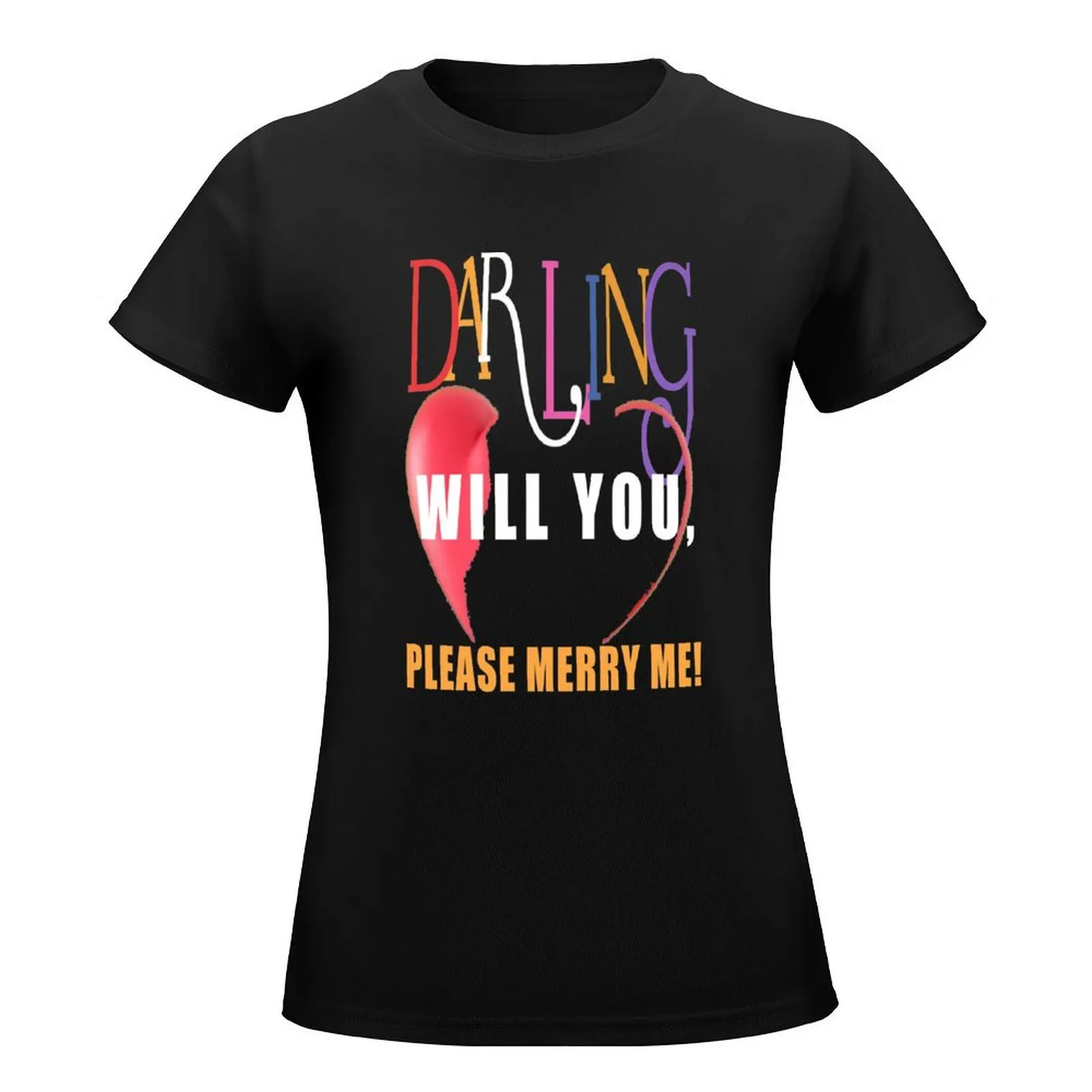 Merry me T-Shirt korean fashion kawaii clothes Women clothes