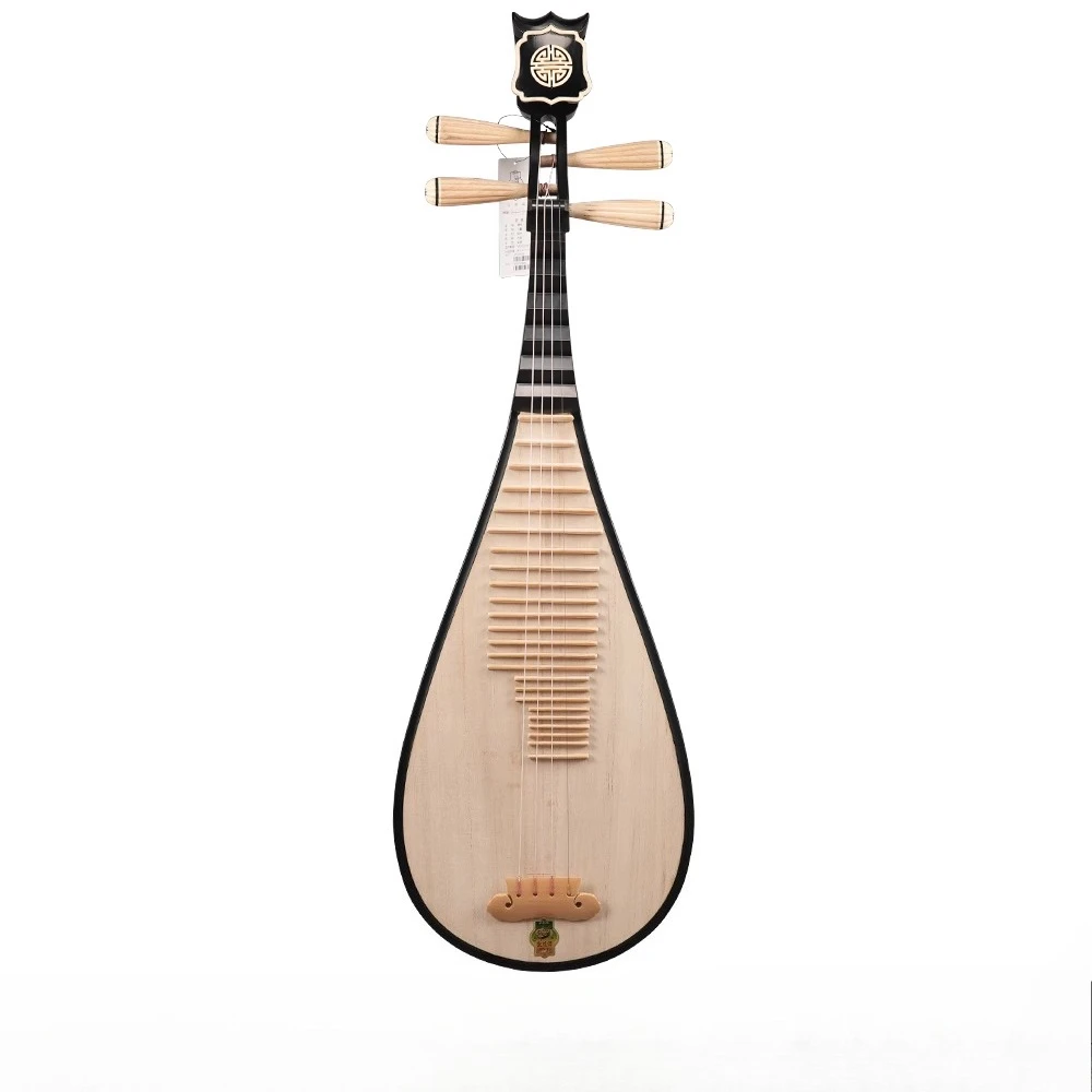 

Children's pipa lattice wood contains exquisite pipa bags