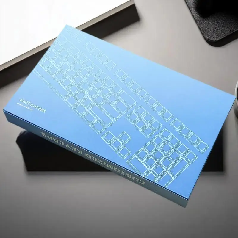 Keycap Storage Box Tray Mechanical Keyboard Keycap Transparent Dustproof Display Box
