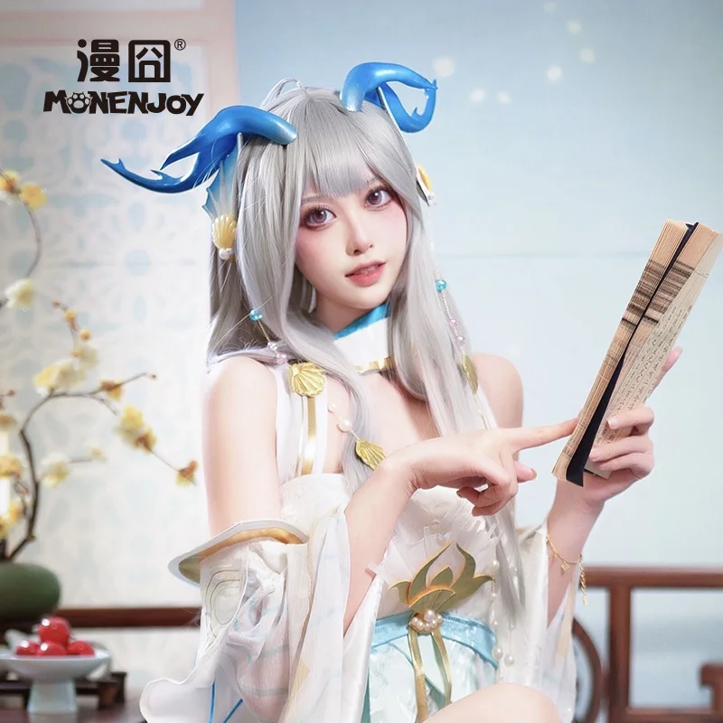 Costume Parties Roleplaying Events Jewelry King Xishi Youlong Qingying s New Skin Factory Style Cosplay Wig Dress Ensembles