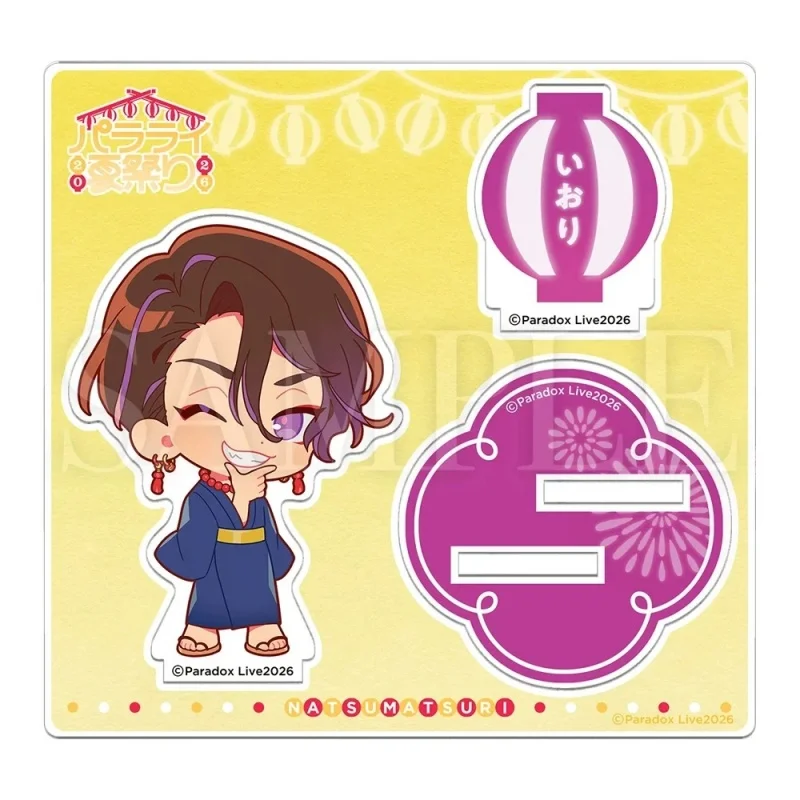 10cm Anime  Paradox Live Acrylic Stand Model Bookshelf Decoration Products High Definition Images Bookshelf Decoration Keychain