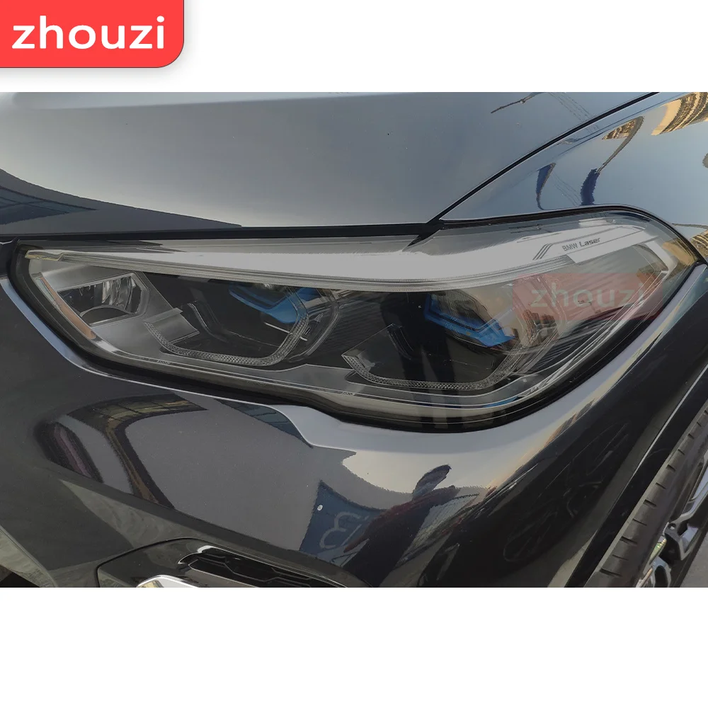 Auto Scheinwerfer Tönung Geraucht Schwarz Schutzhülle Film TPU Aufkleber Für BMW X1 F48 X2 F39 X3 F25 G01 X4 F26 g02 X5 F15 G05 X6 X7 X8 2022