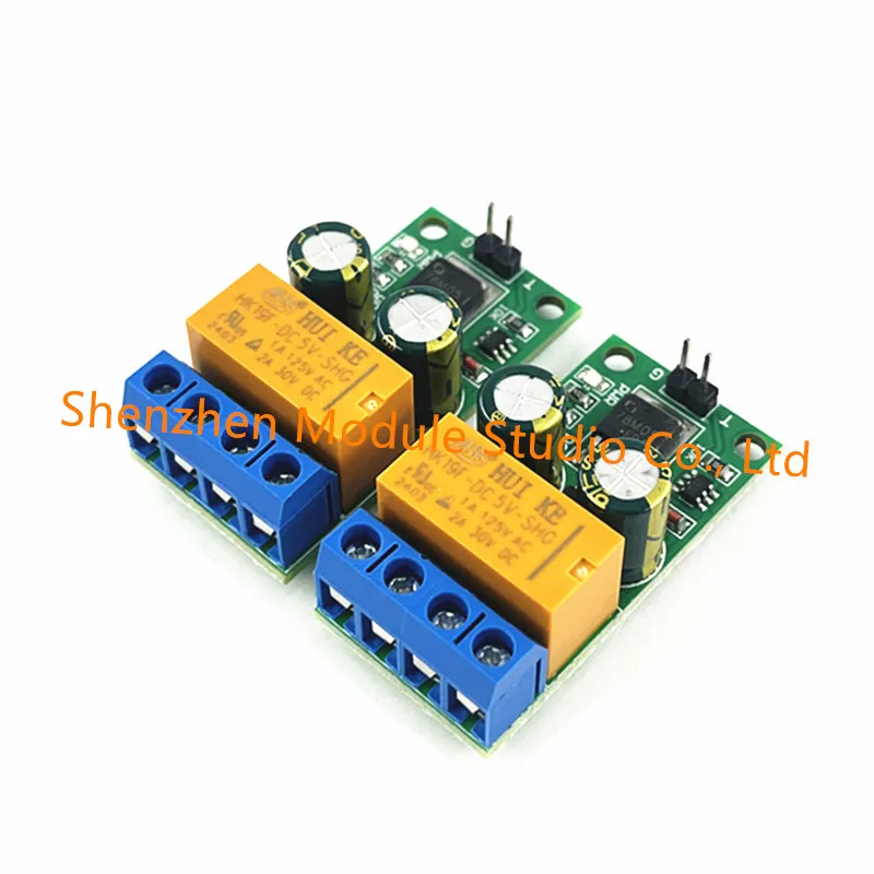 DR55B01 DC 5-24V 2A Bistable Flip-Flop Latch Motor Reversible Polarity Switch Controller Relay Module