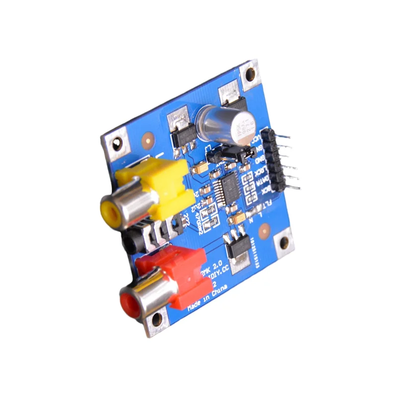 A13E-PCM5102A Scheda decodificatore DAC 32Bit 384Khz Modulo lettore I2S Uscita audio per Raspberry Pi