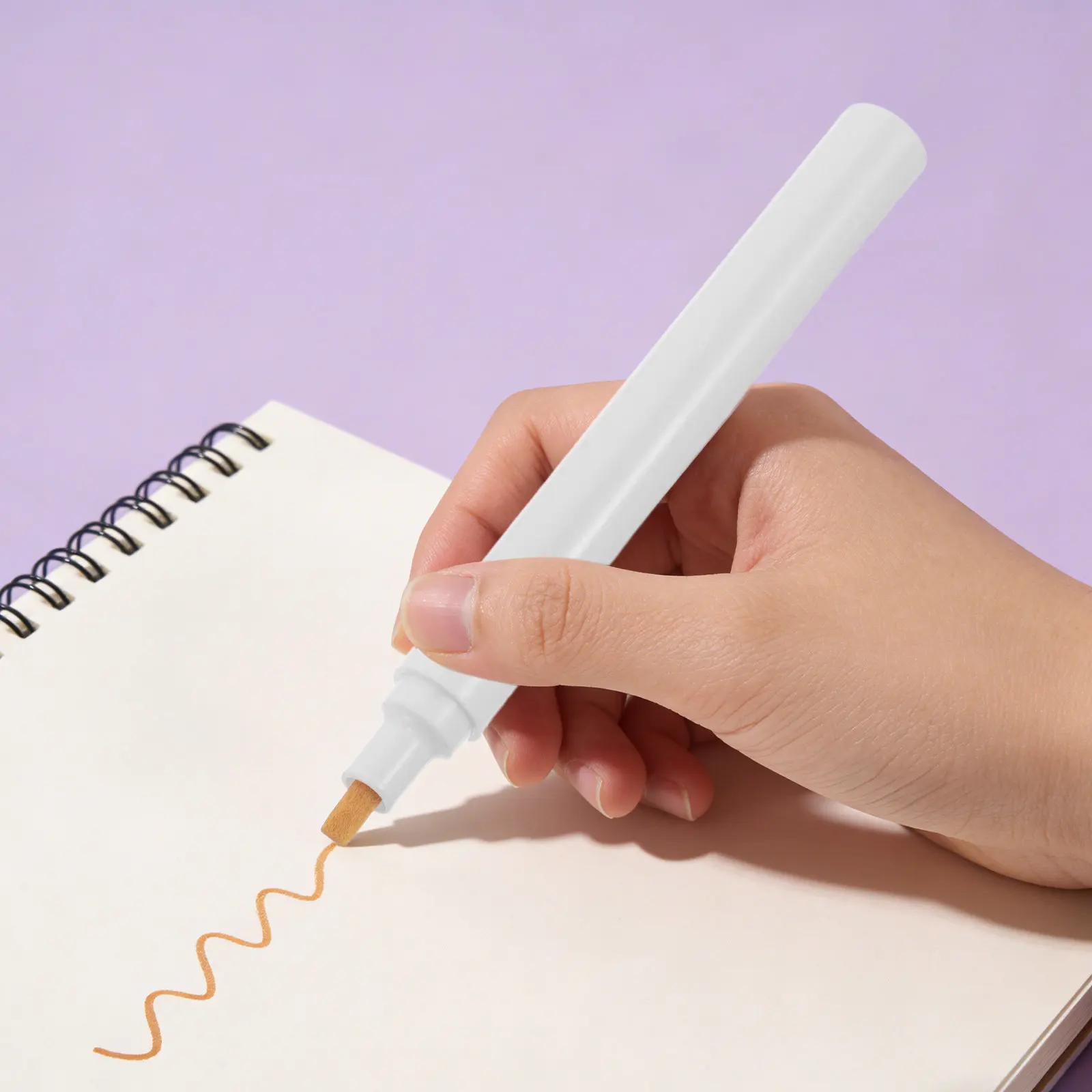 10Pcs Reusable Empty Refill Paint Markers 4.5mm Aluminum Structure Fillable Acrylic Paint Pen for Crafts Touch Design