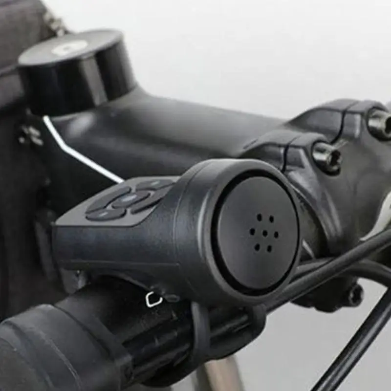 Fahrradhupe, elektrische Fahrradklingel, leistungsstarke wiederaufladbare Fahrradklingel, Ring, Hupe, Glocken, Zyklus, Sicherheit, Ton, Alarm, Fahrradzubehör – Detail 9