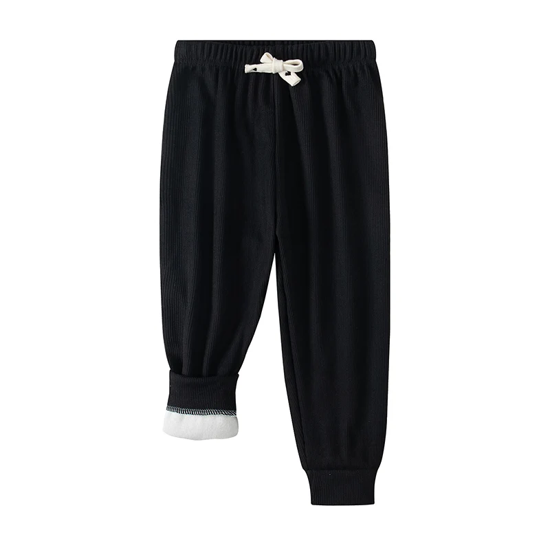 Autumn And Winter Children's 7-color Casual Sports Sweatpants Versatile For Boys And Girls With Thick Fleece And Haren Pants image 4
