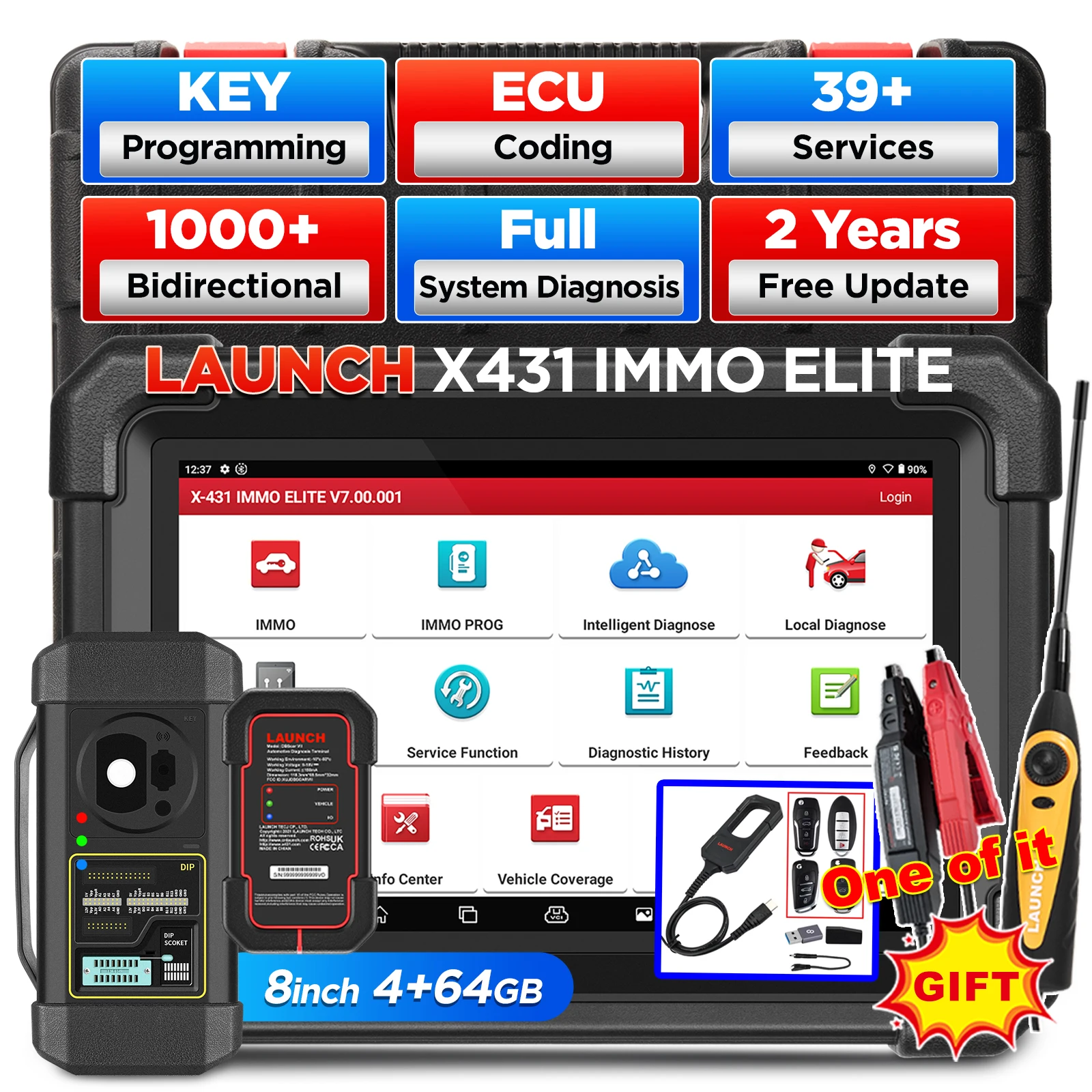 LAUNCH X431 IMMO ELITE: La Soluzione Definitiva per la Programmazione Chiavi e Diagnosi Auto Professionale