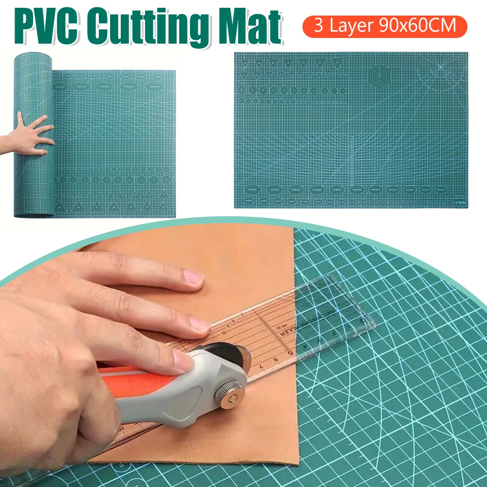 Self Healing Sewing Mat Rotary Cutting Mat Double Sided 5-Ply Craft Cutting Board for Sewing Arts Crafts Scrapbooking Project