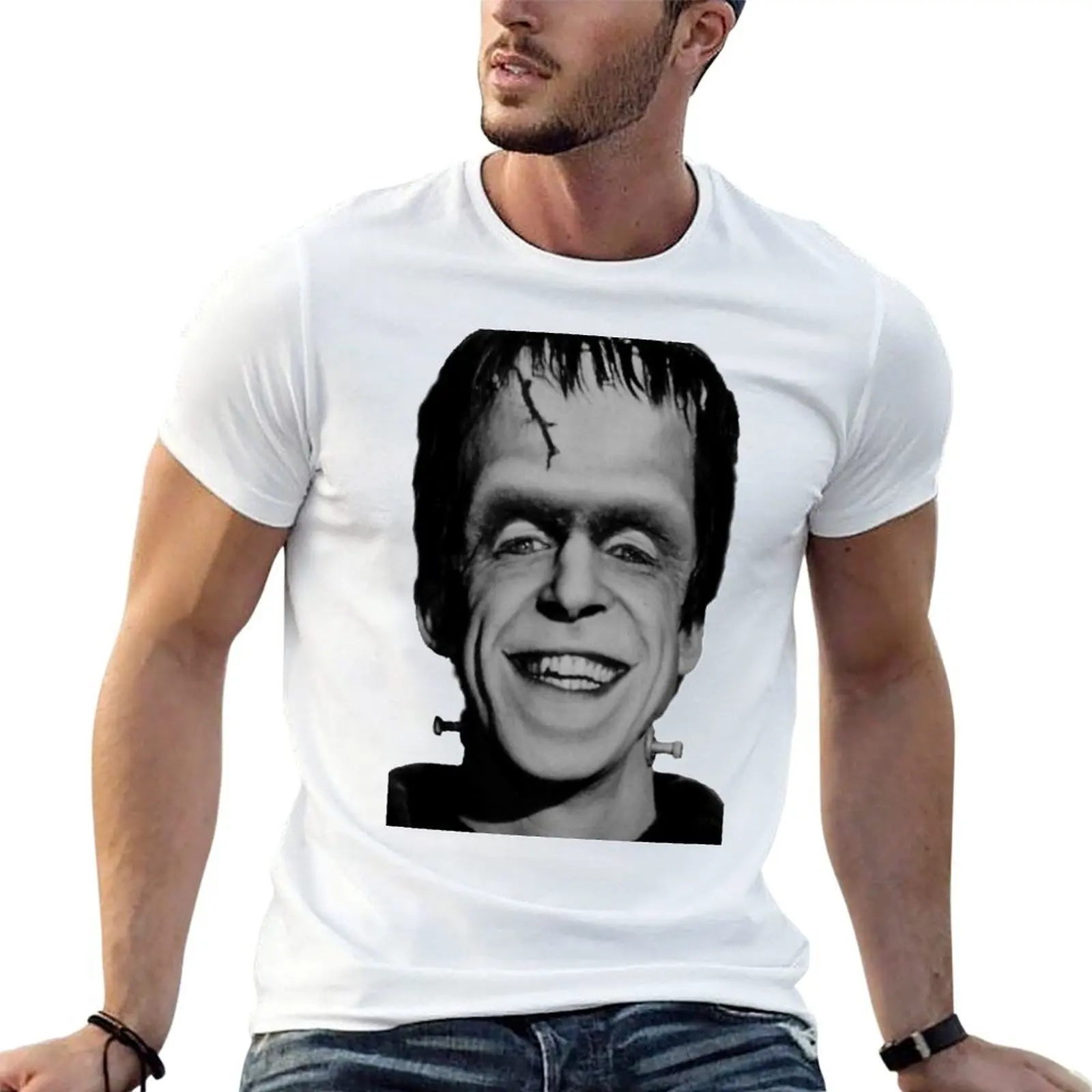 Herman Munster Profile T-Shirt custom t-shirts vintage mens shirts graphic tee