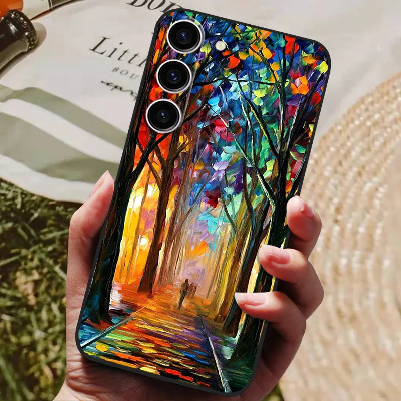 For Samsung Galaxy S23 /S23 Ultra Case Fashion Silicone TPU Soft Cover Phone Case for Samsung S23+ Plus Cover S 23 Plus Bumper