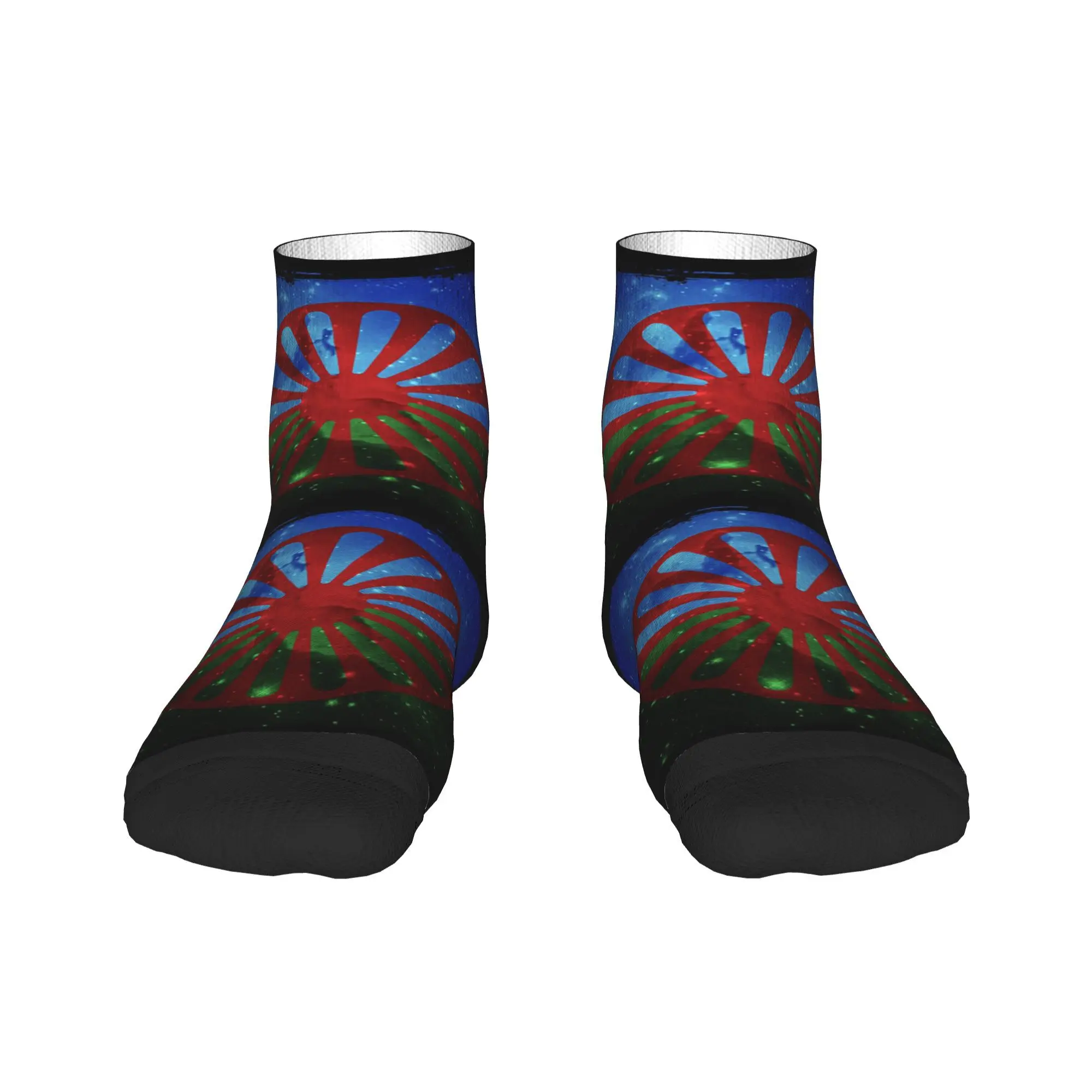 

Носки с гиганским флагом Romany, впитывающие пот чулки в стиле Харадзюку, всесезонные носки, аксессуары для подарков унисекс