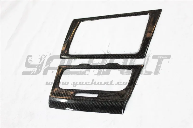 Trade Assurance Carbon Fiber Interior Trim Fit For 2009-2012 Golf 6 MK6 Console Surround Trim