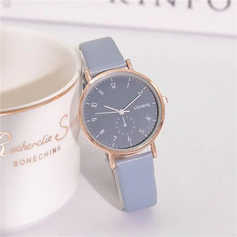 Girls' Ins niche light luxury Korean style watch, simple, waterproof, vintage, forest style, college style watch