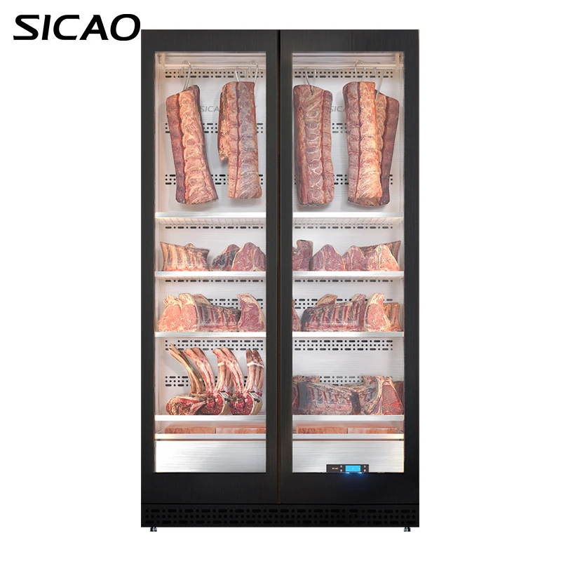 

SICAO High End Professional Customized Dry Aged Meat Fridge Commercial Large Capacity Fast Delivery Dry Aging Refrigerator