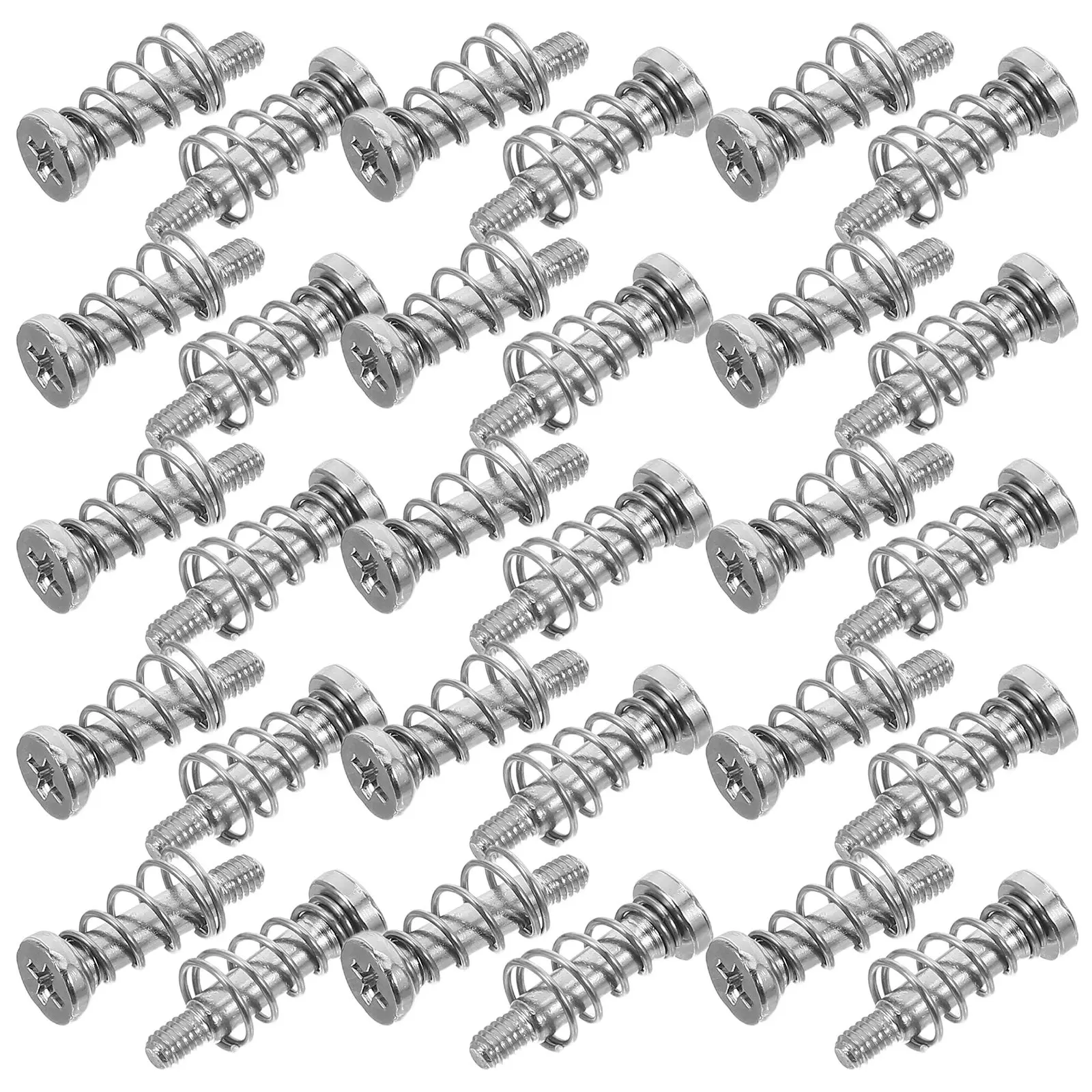 100Pcs Computer Cooling Fan Screws Spring Loaded Carbon Steel Precise Fit for GPU Backplate Heatsink Pc Case Fan view 5