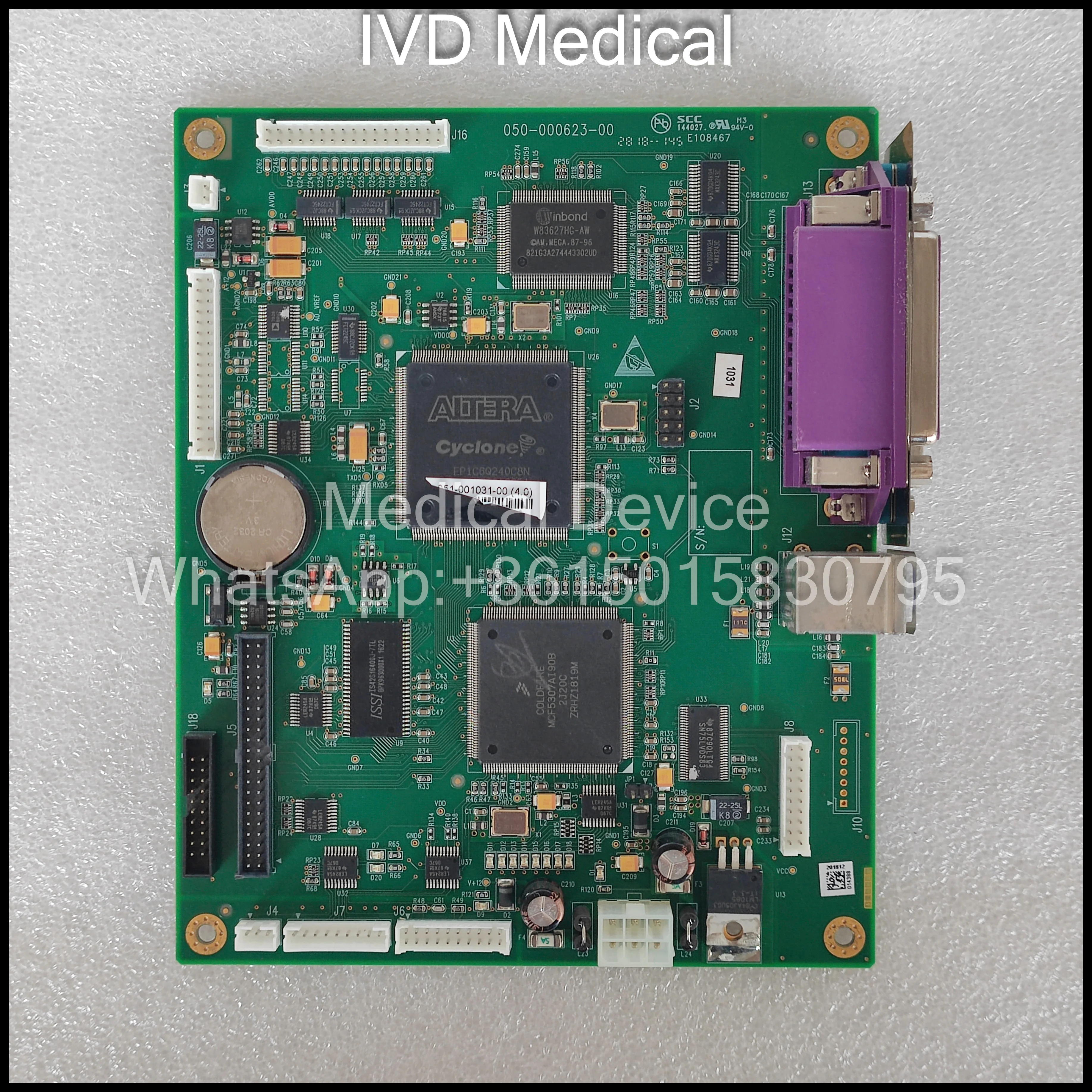

Плата ЦПУ (новая, с флешивингом) для гематологических анализаторов Mindray BC2800, BC2800Vet, BC2600, BC2600Vet - 051-000427-00