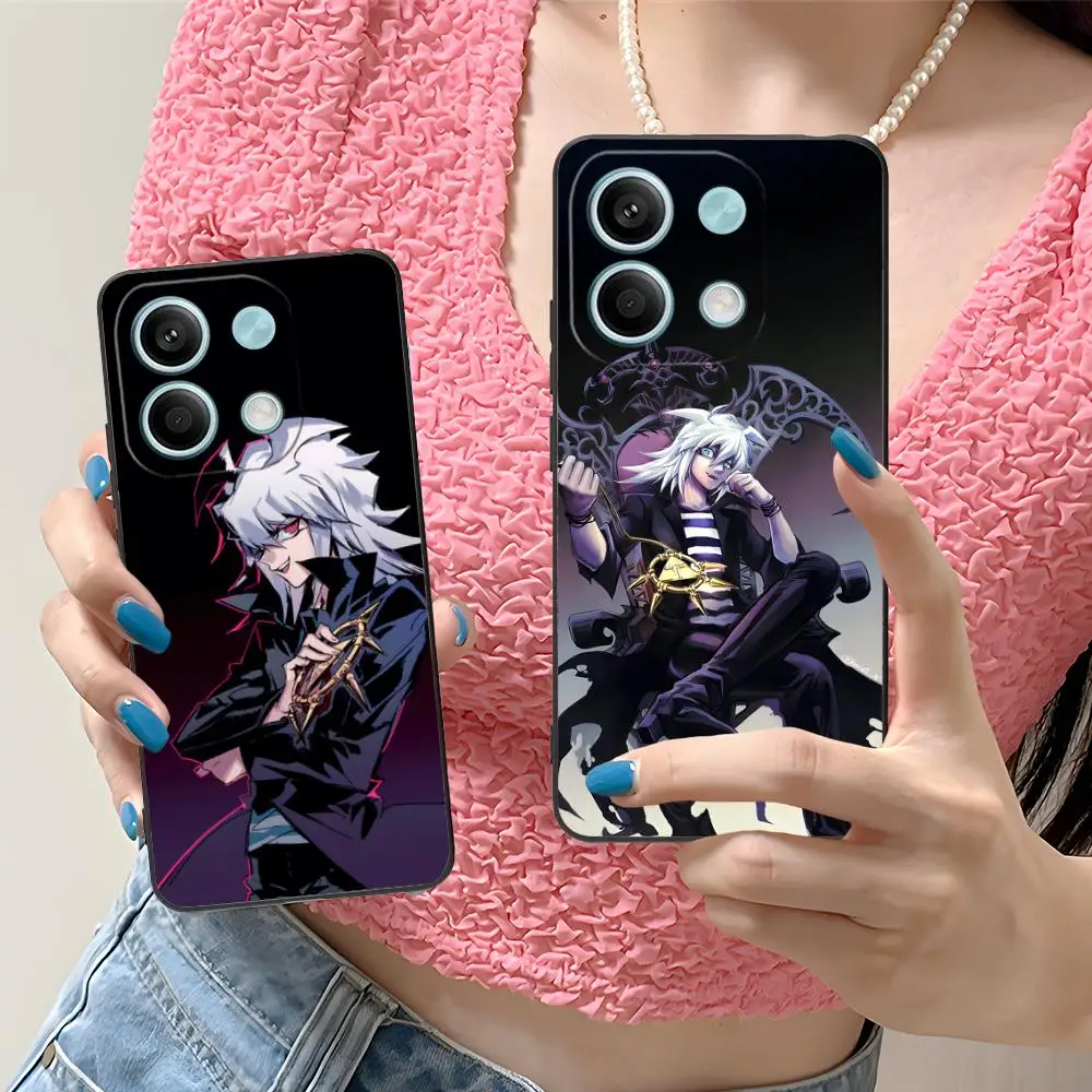 حافظة هاتف محمول Yugioh Yami Bakura لهاتف Xiaomi Redmi Note 14 13 12 11 S Pro Plus 4G 5G غطاء طباعة ملون هاتف ذكي جميل #1