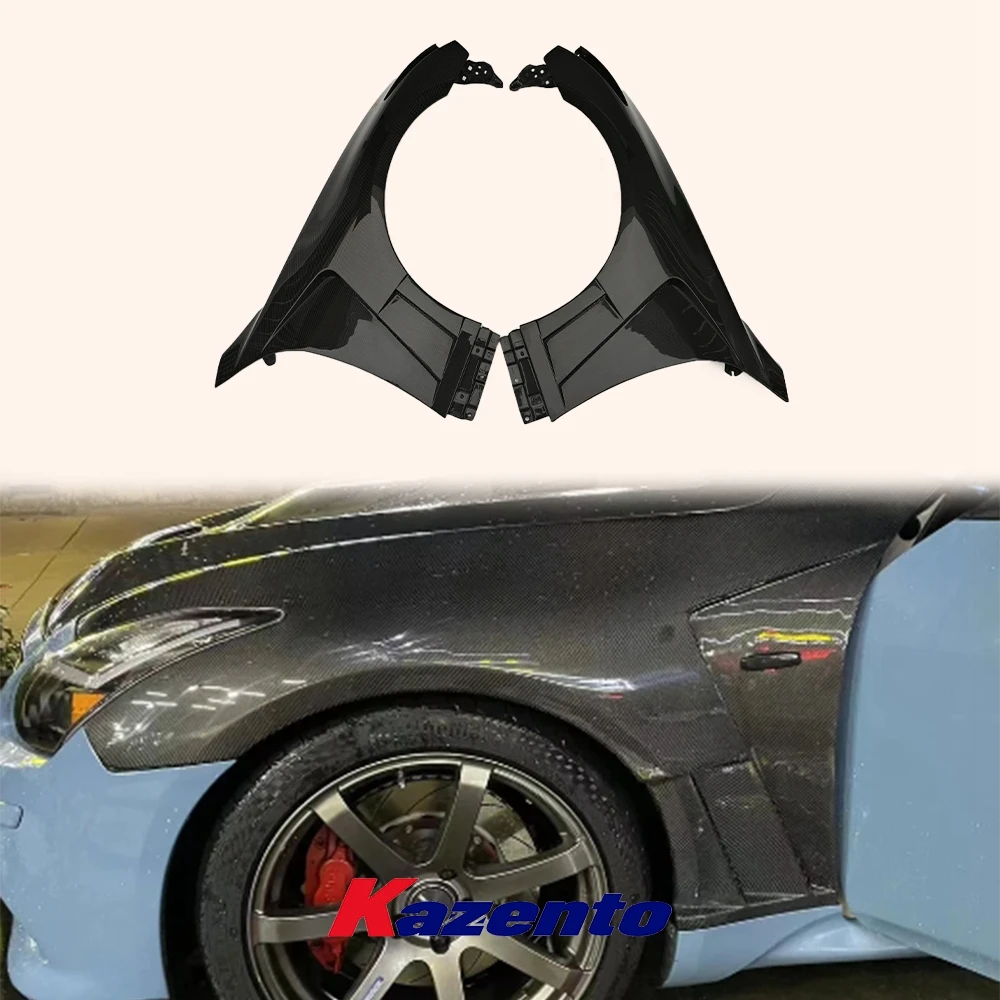 Hot Sale For Infiniti G37  2008-2013 2 Door Vented Front Carbon (no Light Hole)