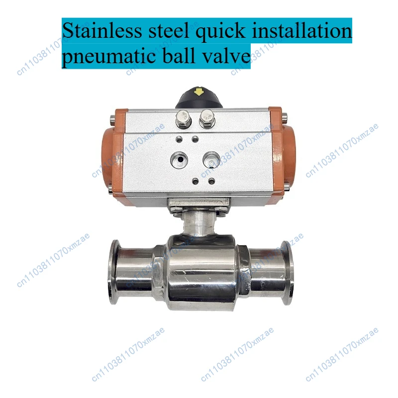 

Быстроустанавливающийся пневматический шаровой кран из нержавеющей стали 304, DN15 DN20 DN25, быстроустанавливающийся прямой клапан для водопроводных труб