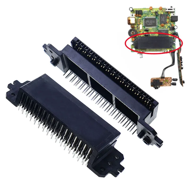 1 pieza 32 pines Original nuevo cartucho de juego ranura lector conector para Gameboy GB consola de juegos ranura para tarjeta de placa base