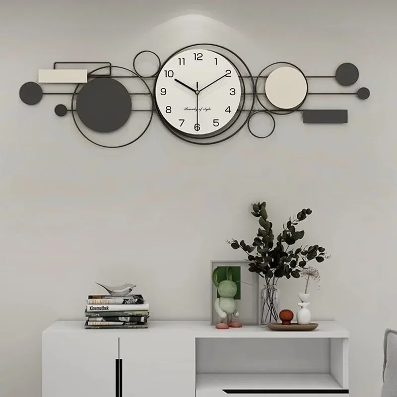 

Modern Hanging Wall Clock Quiet Minimalist Vintage Plastics Dining Room Wall Clock Acrylic Zegar Na Ścianę Home Decoration