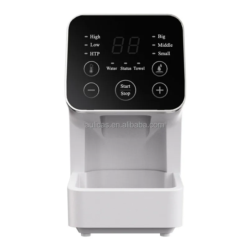 New Arrival Heated Towel Machine with Moisture Control Heat Regulation Small Napkin Dispenser for Clean Towels