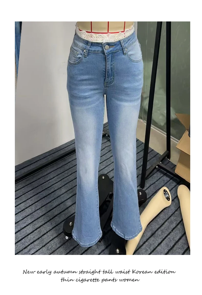 Рисунок 5 - Женские новые джинсы с высокой талией в Европе и США