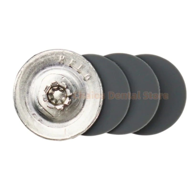 4Pcs/Set Dental Lab Upper Palatal Suction Cup Denture Plate Retention For Full Denture or Acrylic Partial Denture