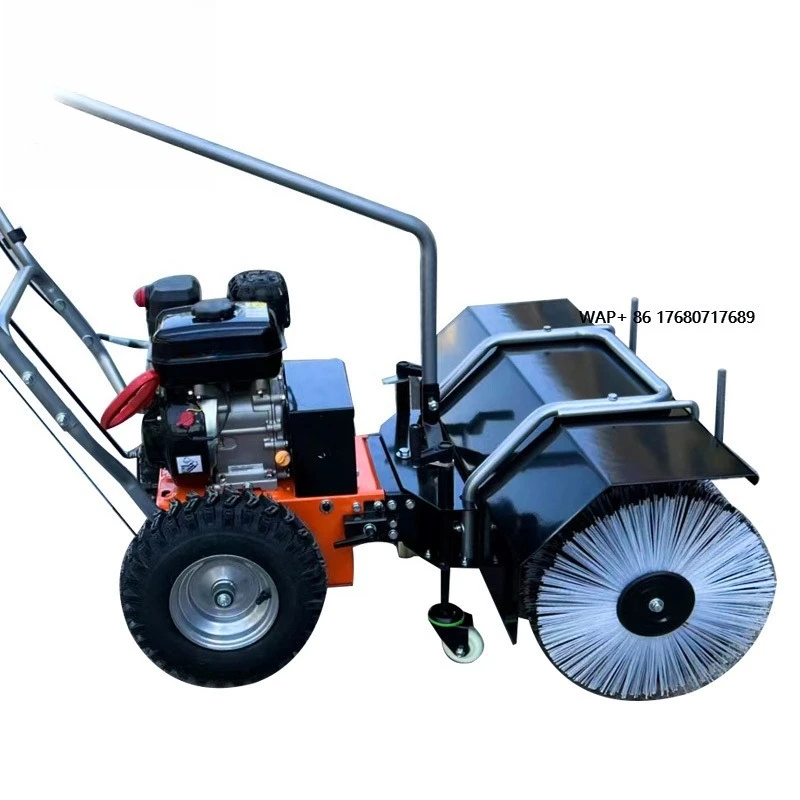 

Sports Entertainment Snow Sweeper Brush Snow Plow Shovel 196CC Engine 800mm Working Width Durable Portable Snow Remover