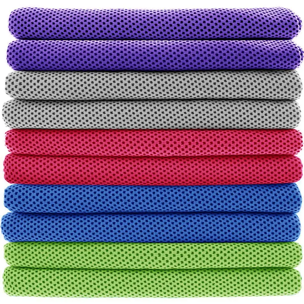 

10pcs Swimming Towels Fast Dry Sport Multifunctional Travel Yoga Ultra Soft Lightweight Super Absorbent Microfiber for Gym