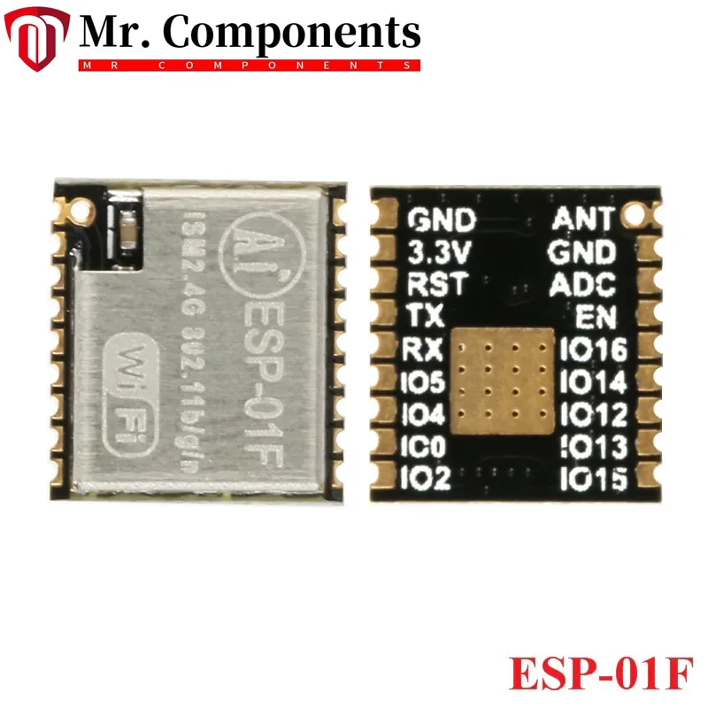 1PCS ESP-01F ESP8285 Serial Port WIFI Wireless IOT Module esp01f Transparent Transmission 8Mbit with Antenna esp 8285 In stock