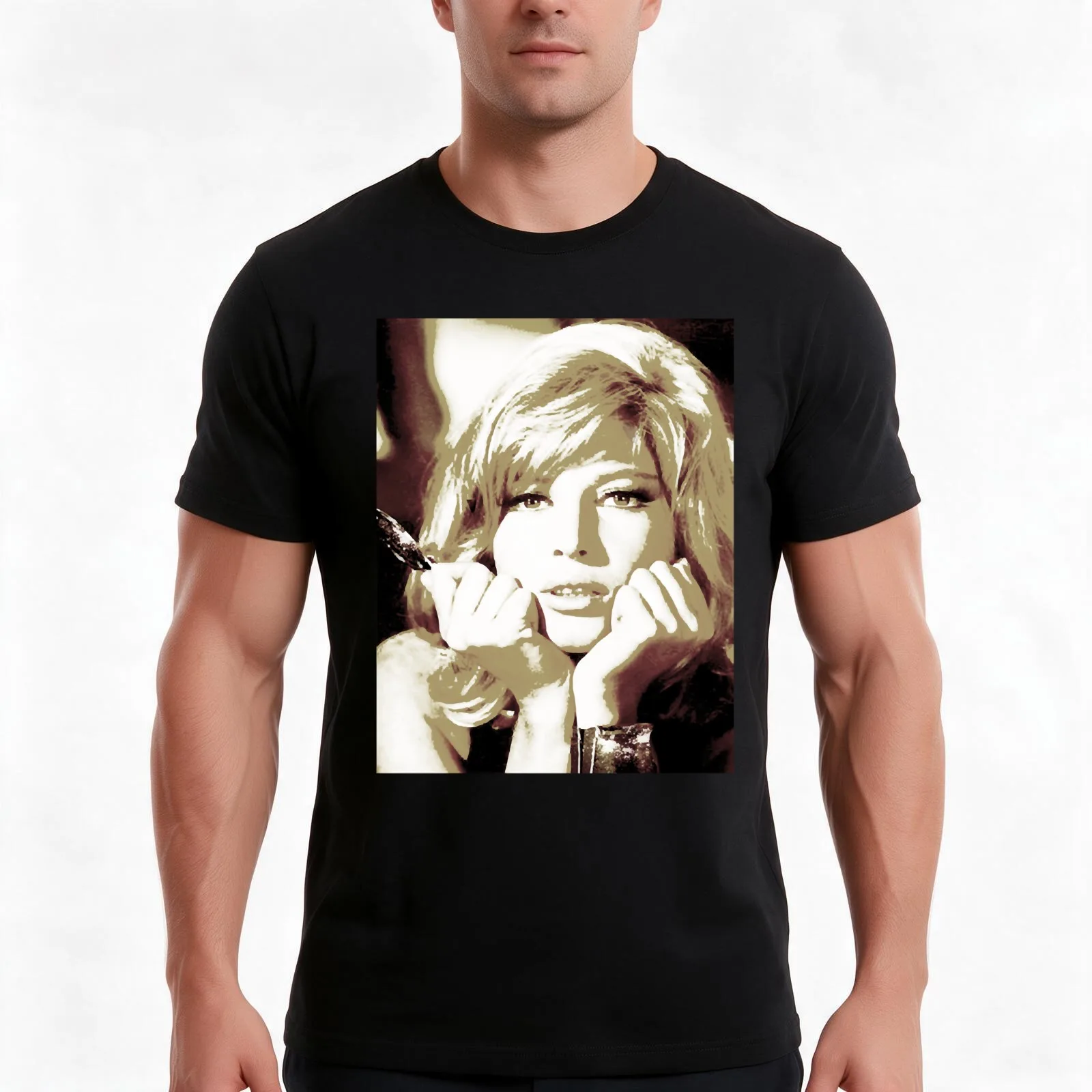 People Classic Cinema Monica Vitti Dies Gifts Idea T-Shirt, Summer Casual Cotton Tee, Oversized Streetwear Tops, 100% Cotton