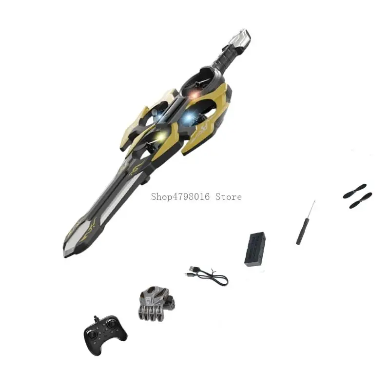  Auto Hovers Foam Plane Toy with Hand Remote Control Impact Resistant Plane Toy ABS Construction for Teens & Adults