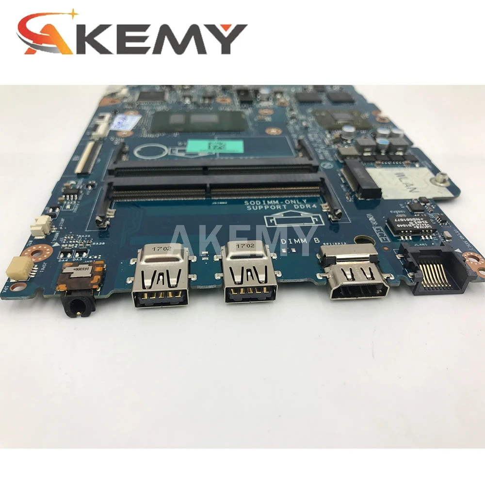 Para dell inspiron 15 5567 17 5767 mainboard CN-0KFWK9 0kfwk9 bal20 LA-D801P i5/I7-7500U + r7 m440 4gb placa-mãe do portátil