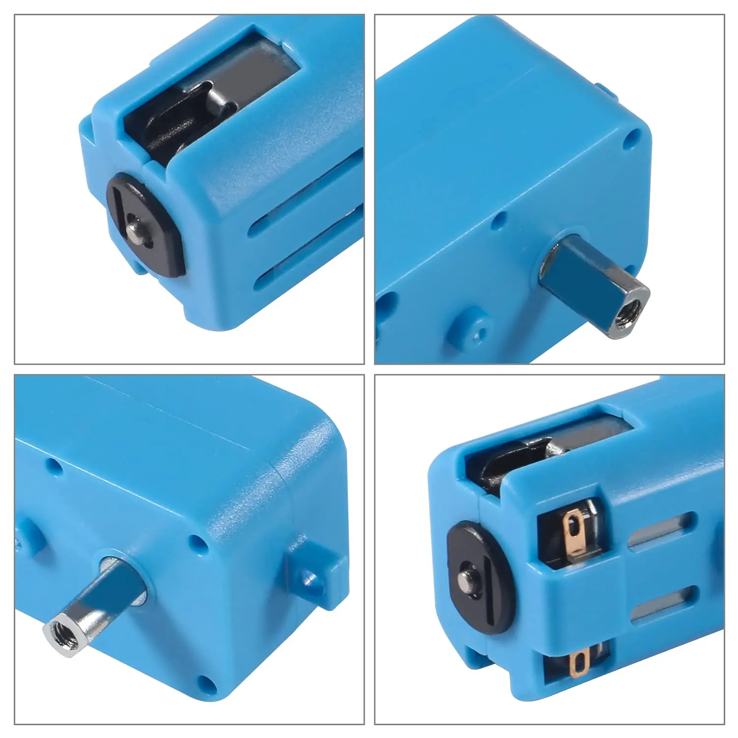 4/8 قطعة TT موتور تروس 1 : 90 تيار مستمر صغير 6 فولت موتور TT مع تروس معدنية لروبوت السيارة الذكية لتقوم بها بنفسك RC اللعب علبة تروس المحرك الكهربائي #6