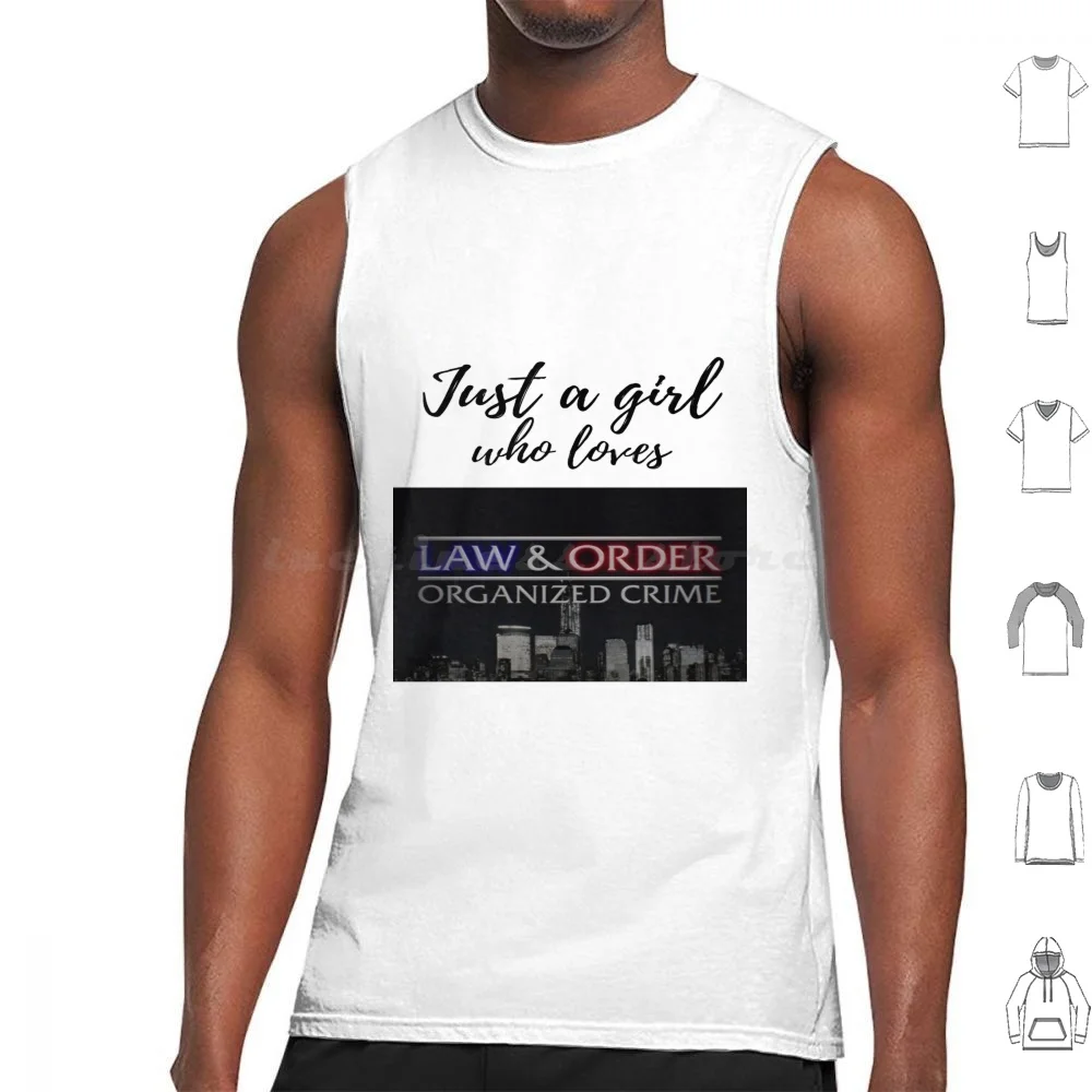 Law And Order Organized Crime Tank Tops Print Cotton Law And Order Organized Crime Law And Order Svu Law And Order