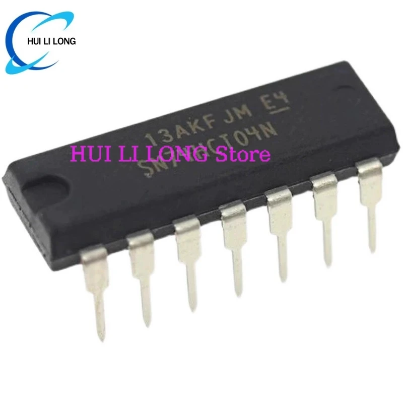 SN74HCT04N DIP-14 74HCT04 DIP 74HCT04N SN74HCT00N SN74HCT02N SN74HCT08N SN74HCT14N SN74HCT74N SN74HCT138N 74HCT08 74HCT14 10pcs