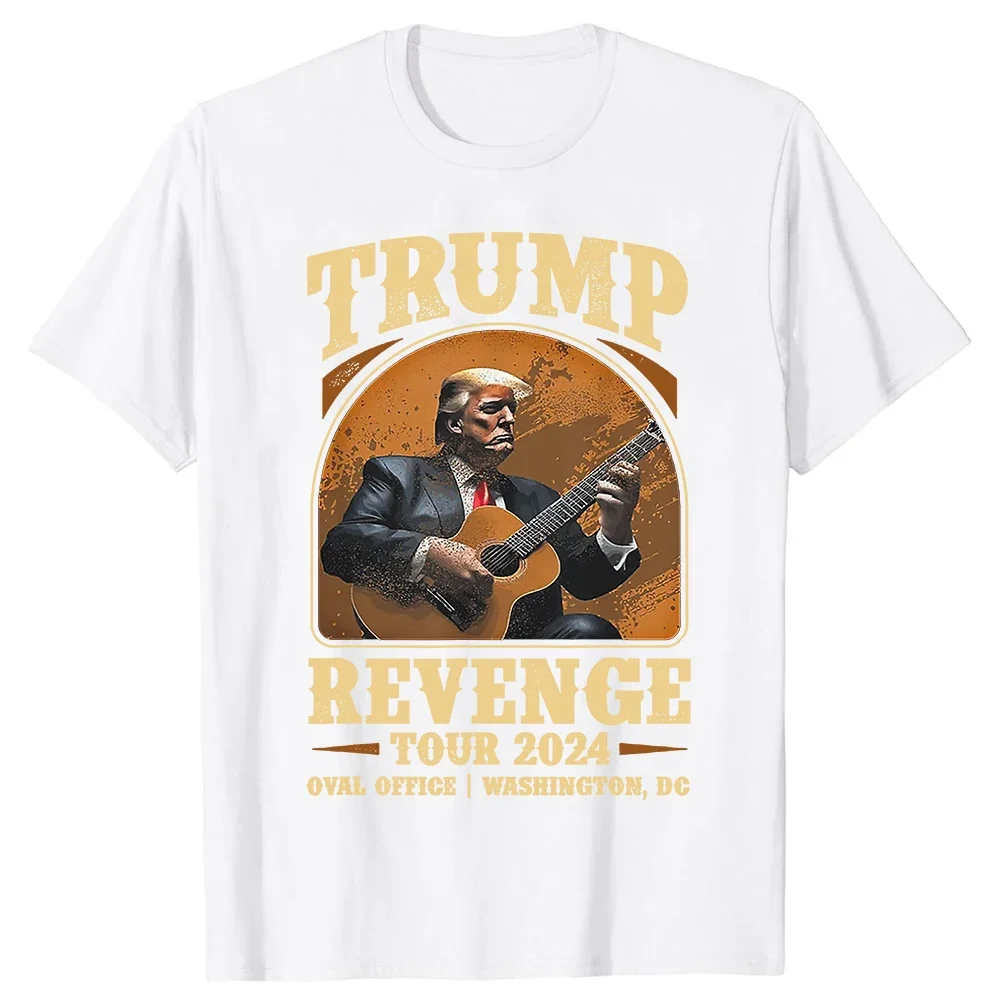 Graphic Support Take America Back The Return Fans Short Sleeve T Shirts Women Men Clothing Trump Revenge Tour 2024  new  Sleeve