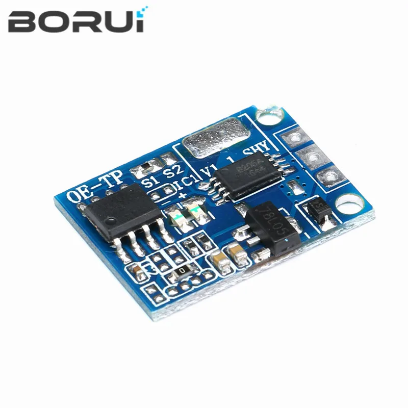 OE-TP capacitive touch button light touch switch module digital touch sensor LED no pole dimming 10A DC 5-12V