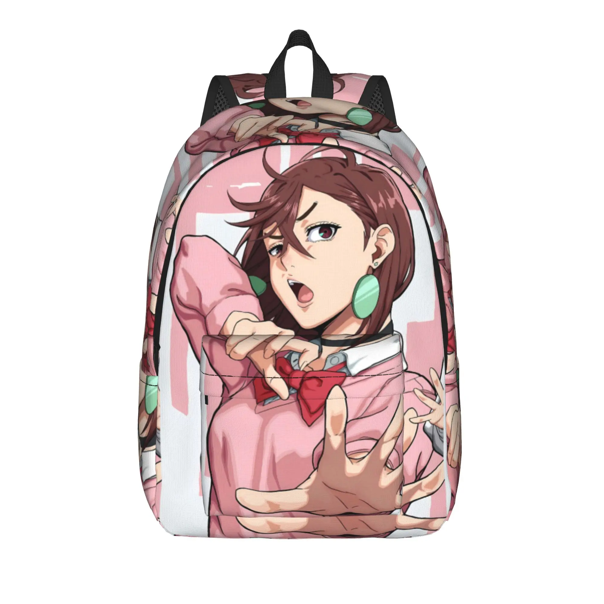 Anime Dandadan Okarun Print Backpack  Workout Backpacks Student Unisex High Quality Durable School Bags Leisure Rucksack