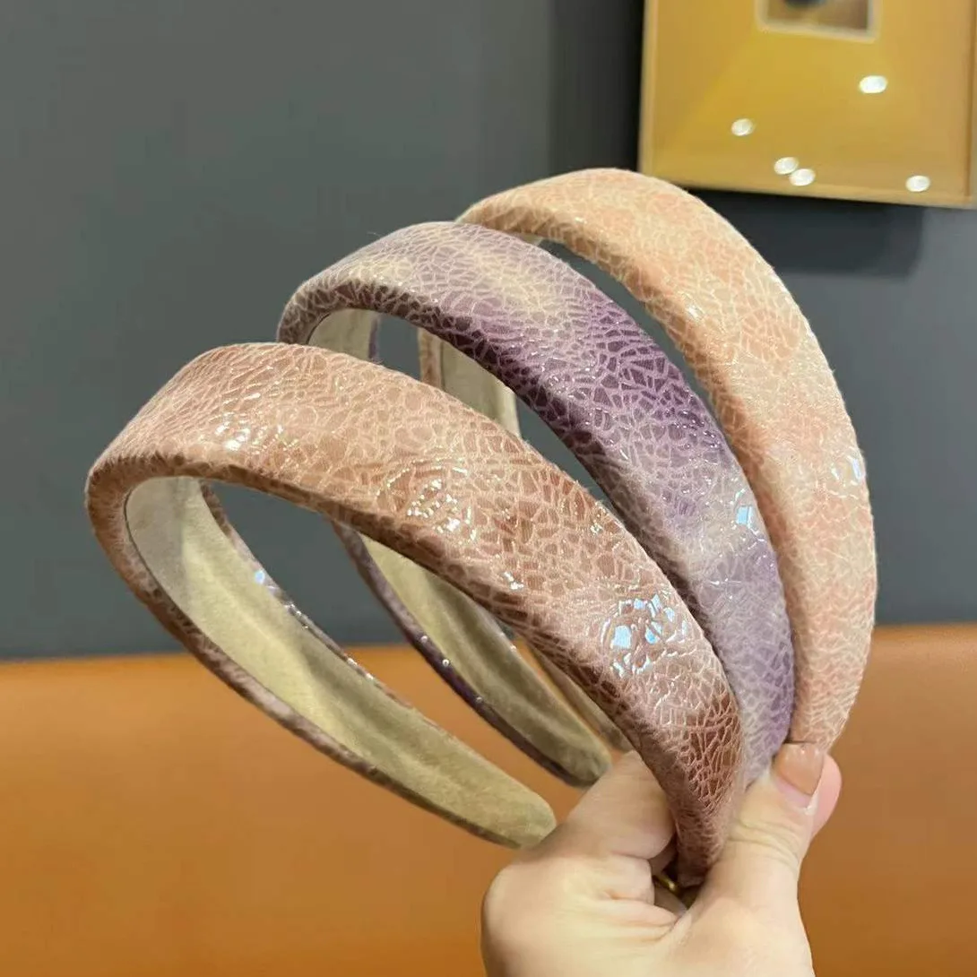 

Retro Snake Print Hairband Headband Hair Hoop French Vintage Style Wide Elastic for Women Girls Party Daily Hair Accessories