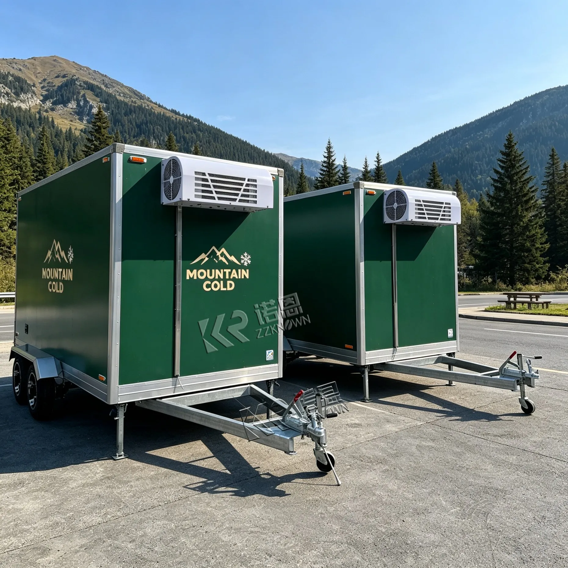 Refrigerated Truck Frozen Food Refrigerated Truck Cooler Food Fresh Vegetables Egg Transportation Refrigerated Truck