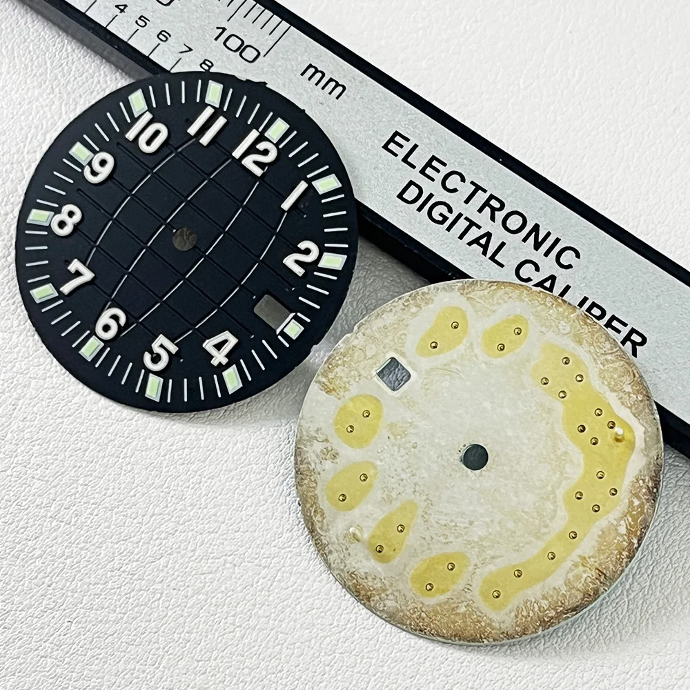 31.3mm Digital Marking Dial for 2813 8215 Automatic Movement Watch Accessory No Date Window